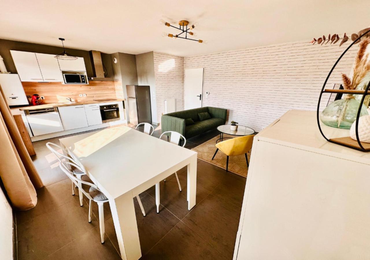 Btobed - Location Professionnelle - Appartement 4 Personnes Parking Gratuit - Proche Parc Des Expositions Et Aeroport Cdg Villepinte  Exterior foto